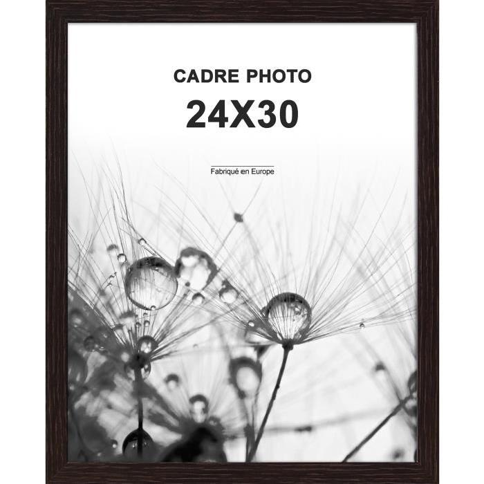 Cadre photo Sevilla - 24x30 - Wengue - Moulure 15x15mm