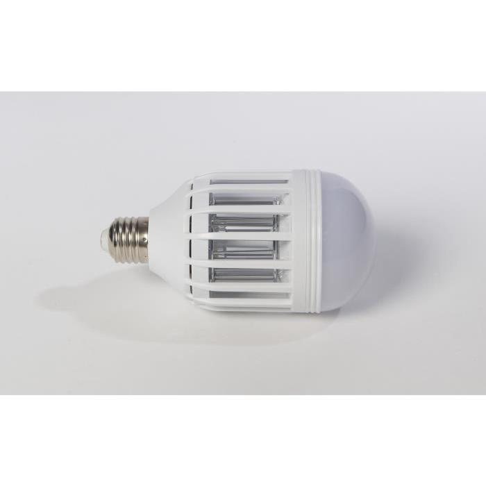 LUMISKY Ampoule LED E27 avec anti-moustique intégré 10W équivalent a 100W blanc froid