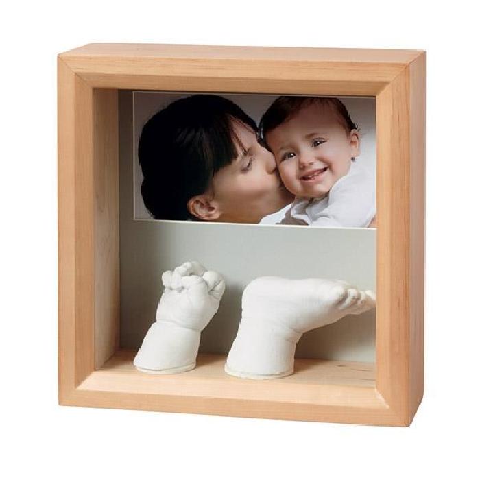 Baby Art MY BABY SCULPTURE - cadre empreinte 3D - Miel