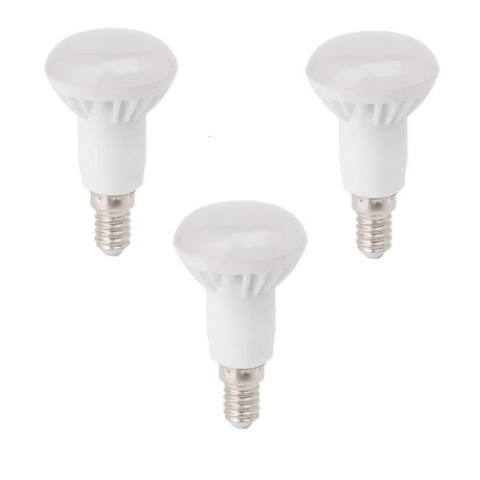 BRILLIANT Lot de 3 ampoules LED E14 R50 5 W équivalent a 25 W 400 lm avec variateur d'intensité Easydim
