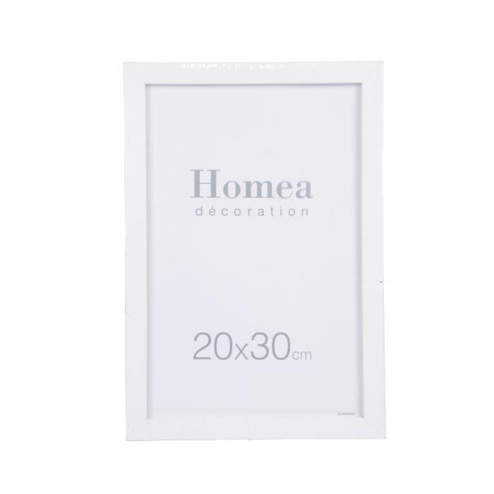 HOMEA Cadre photo Loft 20x30 cm blanc