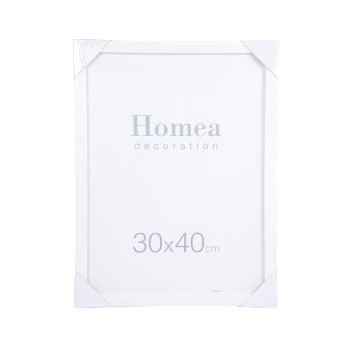 HOMEA Cadre photo Loft 30x40 cm blanc