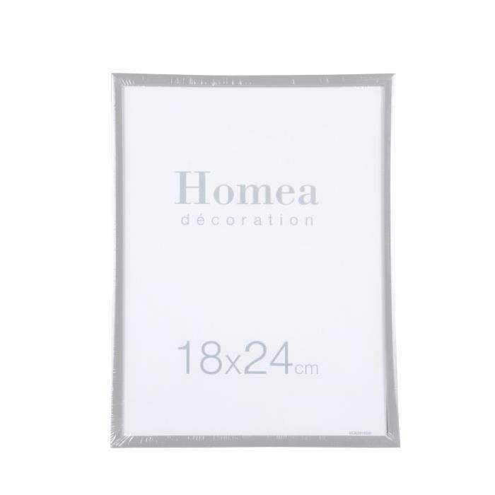 HOMEA Cadre photo Harmonie 18x24 cm Gris