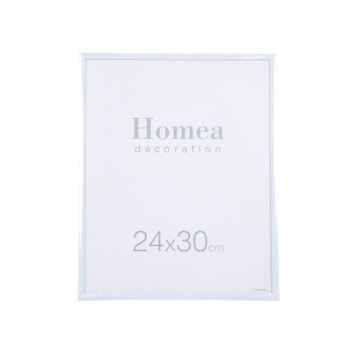 HOMEA Cadre photo Harmonie 24x30 cm Blanc