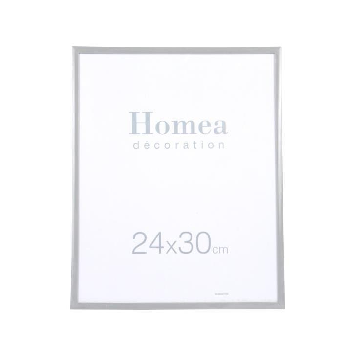 HOMEA Cadre photo Harmonie 24x30 cm Gris