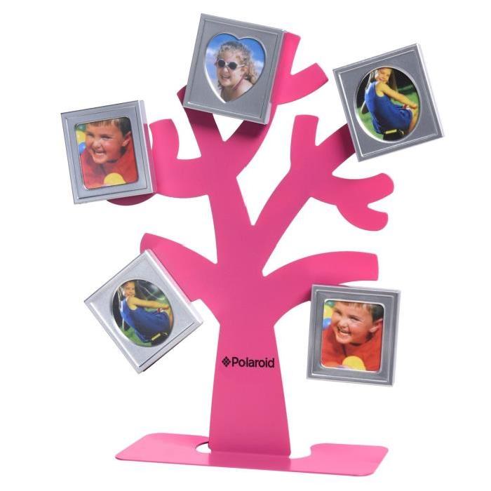 POLAROID PL2X3FTP Support et cadre  photos - Arbre rose