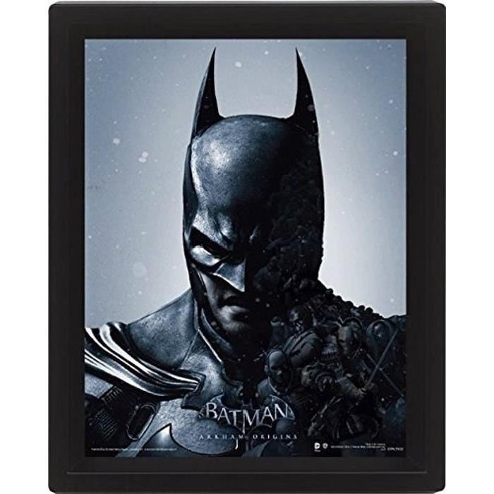 Cadre 3D Batman Lenticulaire Batman VS Joker