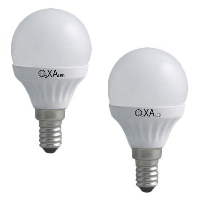 Lot de 2 Ampoules LED E14 5 W équivalent a 40 W blanc neutre