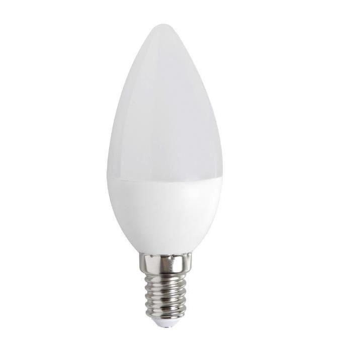 EXPERT LINE Lot de 4 ampoules LED E14 réflecteur 3 W équivalent a 25 W blanc chaud
